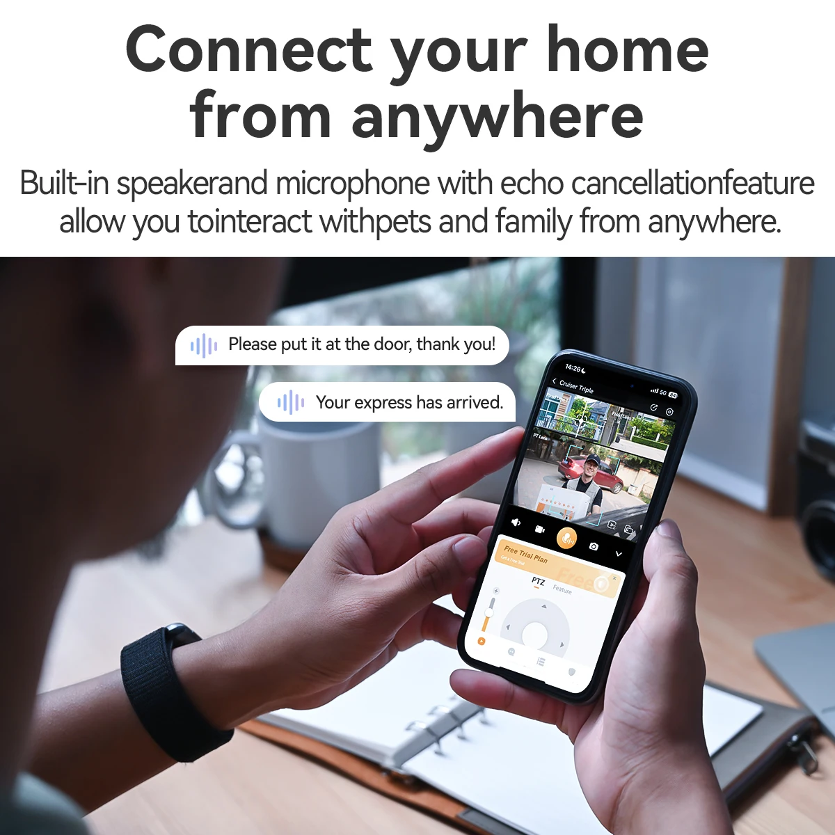 IMOU 11MP Multi Lens WiFi Security Cameras Outdoor PTZ Video Cam Auto Tracking AI Human/Vehicle Detection Colorful Night Vision - Image 6