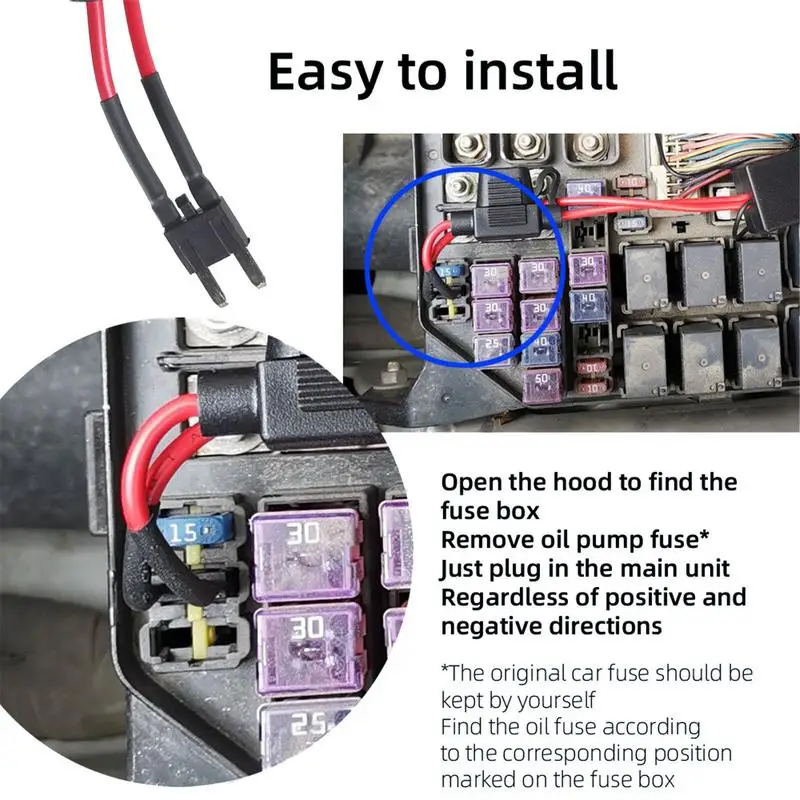 Car Immobilizer System Auto-Sensing Car Immobilizer Security System Vehicle Anti-Theft Electronic Engine Lock With Anti-hijackin - Image 4