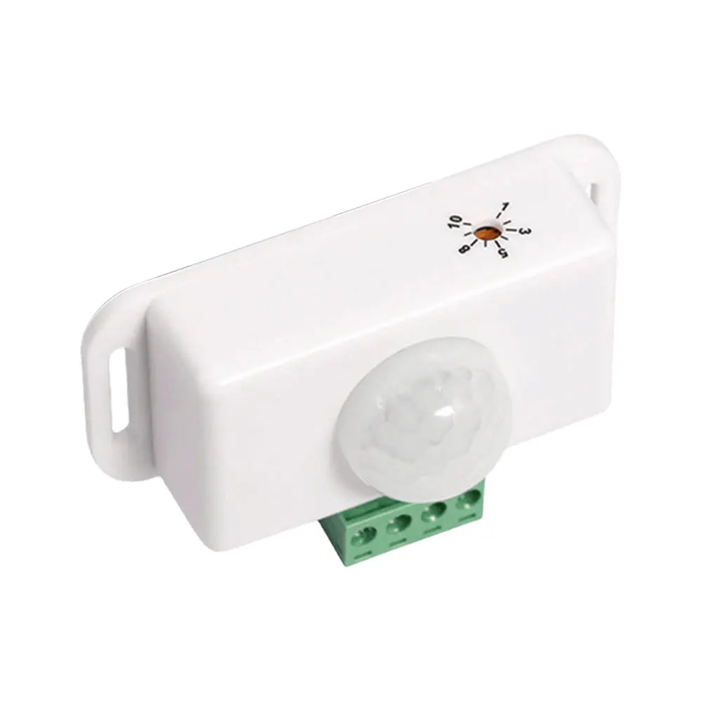 DC 12V 24V 6A Infrared PIR Motion Sensor Detector Switch Automatic Adjust Infrared PIR Motion Sensor Switch for LED Strip Light - Image 6