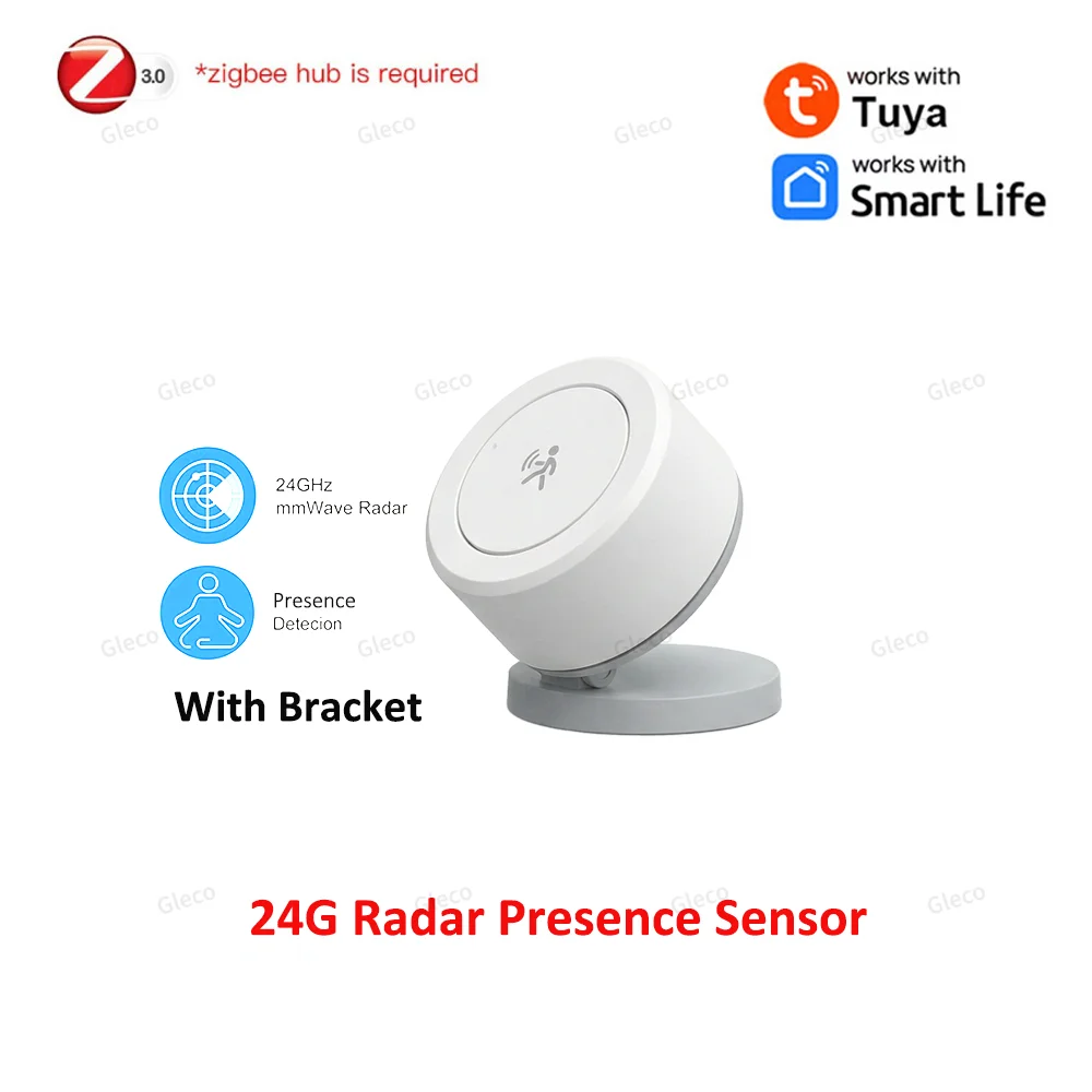Zigbee 24G Mmwave Radar Presence Sensor Human Detector Motion/Static Detection For Tuya Z2M Smart Home Security Automation Alarm - Image 7