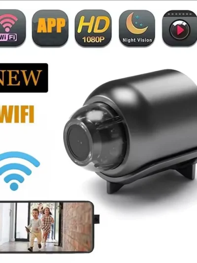 1080P HD Mini Camera WiFi Wireless HD Night Vision Camera Home X5 Remote Camera Kids Pet Safety Monitoring