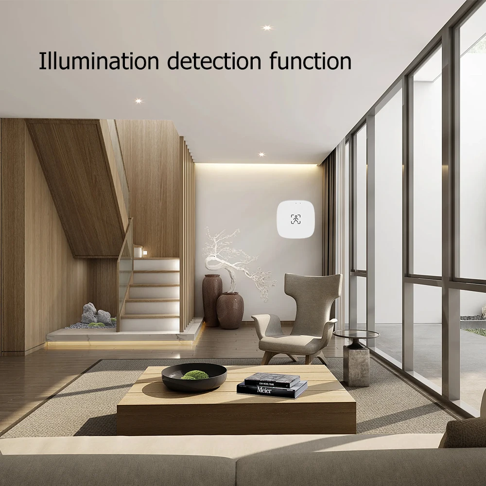 ZigBee Wifi MmWave Human Presence Motion Sensor With Luminance/Distance Detection 5/110/220V Tuya Smart Life Home Automation - Image 5