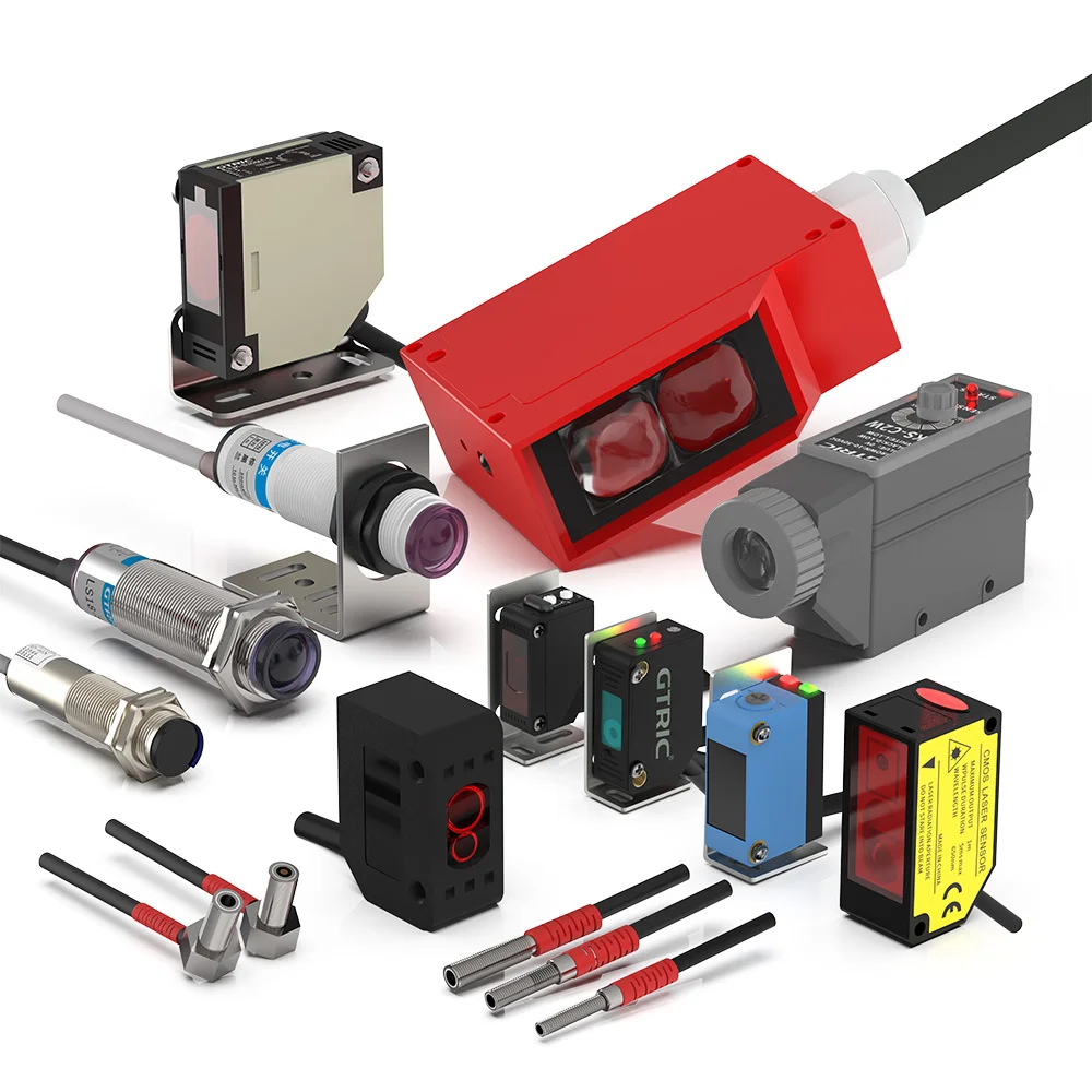 GTRIC Photoelectric Sensor E3JK-RR12 Retro-reflective 24-240V DC/AC Universal Relay Output Square Optical Photoelectric Switch - Image 6