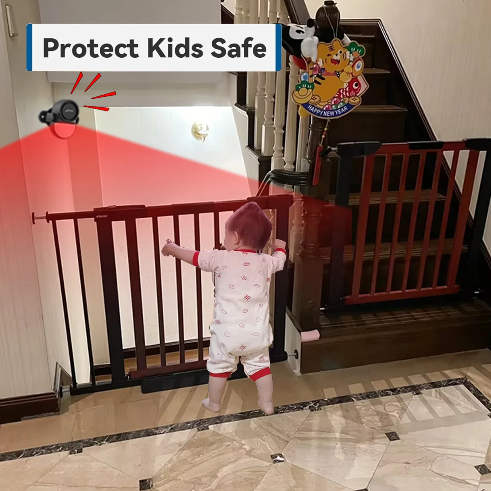 CPVAN Wireless 433Mhz Infrared detector Motion Sensor Alarm with Remote Control Home Security burglar Motion Detector 125dB - Image 3