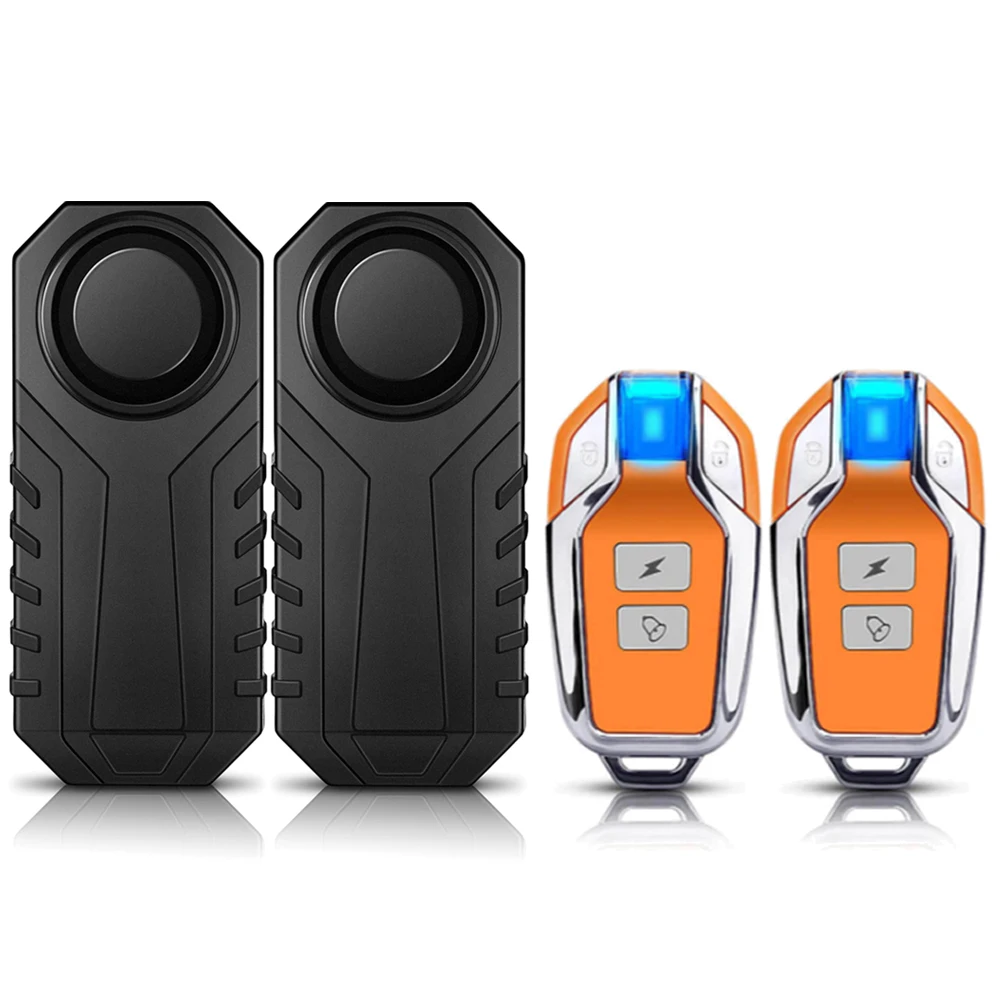 Gadpow Motorcycle Bike Wireless Remote Control Alarm Vibration Sensor 113dB Loud Waterproof Security Alarm - Image 19