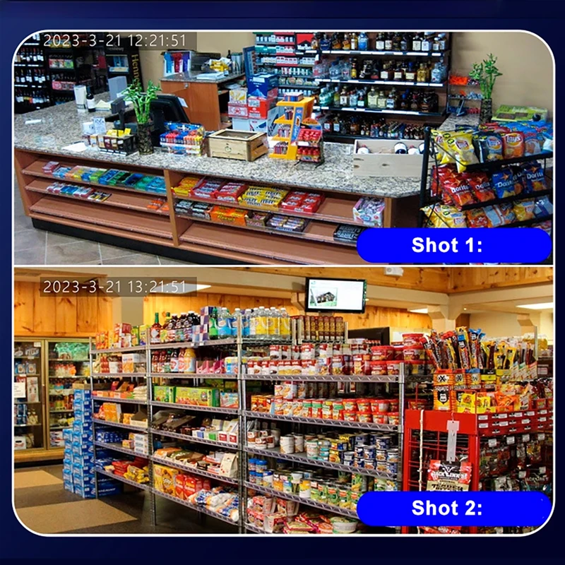 WIFI Dual Lens Robot Camera Dual Screen Monitoring 1080P HD PTZ IP Security Surveillance Camera Auto Tracking Baby Pets Monitor - Image 2