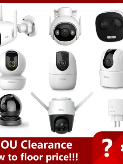 IMOU Clearance Indoor Outdoor Camera Wi-Fi IP Security Surveillance Ranger SE/Cue 2C/Cruiser 2C/Bullet 2/Web cam