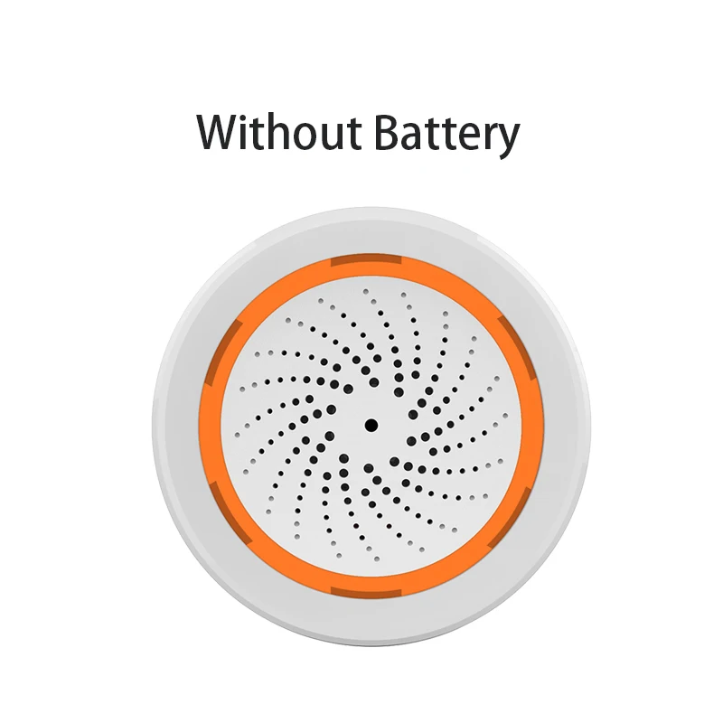 Haozee Tuya ZigBee Smart Siren Alarm 90dB Sound Light Home Security Alarm Works Support Home Assistant Zigbee2mqtt - Image 7