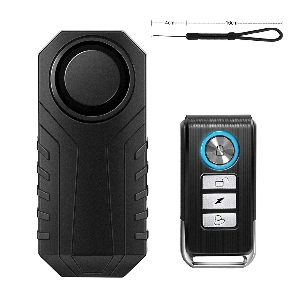113dB Anti-Theft Bicycle Motorcycle Alarm Wireless Security Vibration Sensor Waterproof Electric Bike Alarm with Remote Control - Image 8