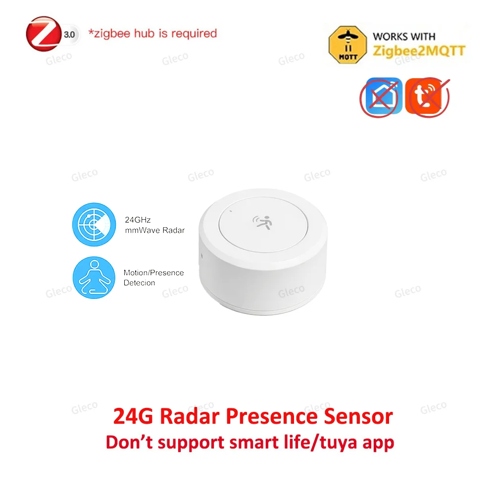 Zigbee 24G Mmwave Radar Presence Sensor Human Detector Motion/Static Detection For Tuya Z2M Smart Home Security Automation Alarm - Image 10