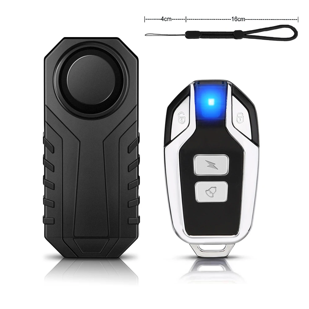 113dB Anti-Theft Bicycle Motorcycle Alarm Wireless Security Vibration Sensor Waterproof Electric Bike Alarm with Remote Control - Image 12
