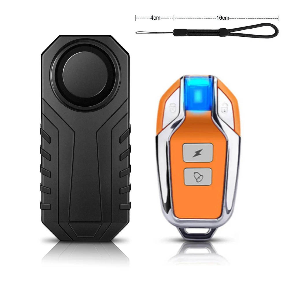 113dB Anti-Theft Bicycle Motorcycle Alarm Wireless Security Vibration Sensor Waterproof Electric Bike Alarm with Remote Control - Image 7