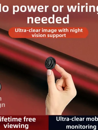 This Product Is Amazing!! Mini Video Recording Portable Camera, Built-In Battery, Smart Night Vision, Micro Size, Motion Detection, Audio Recording, Synchronous Monitoring, Super High Definition, USB Rechargeable, for Home Security, Babysitting, Pets, Elderly, Can Also Be Used in Cars, Wifi Small Ca