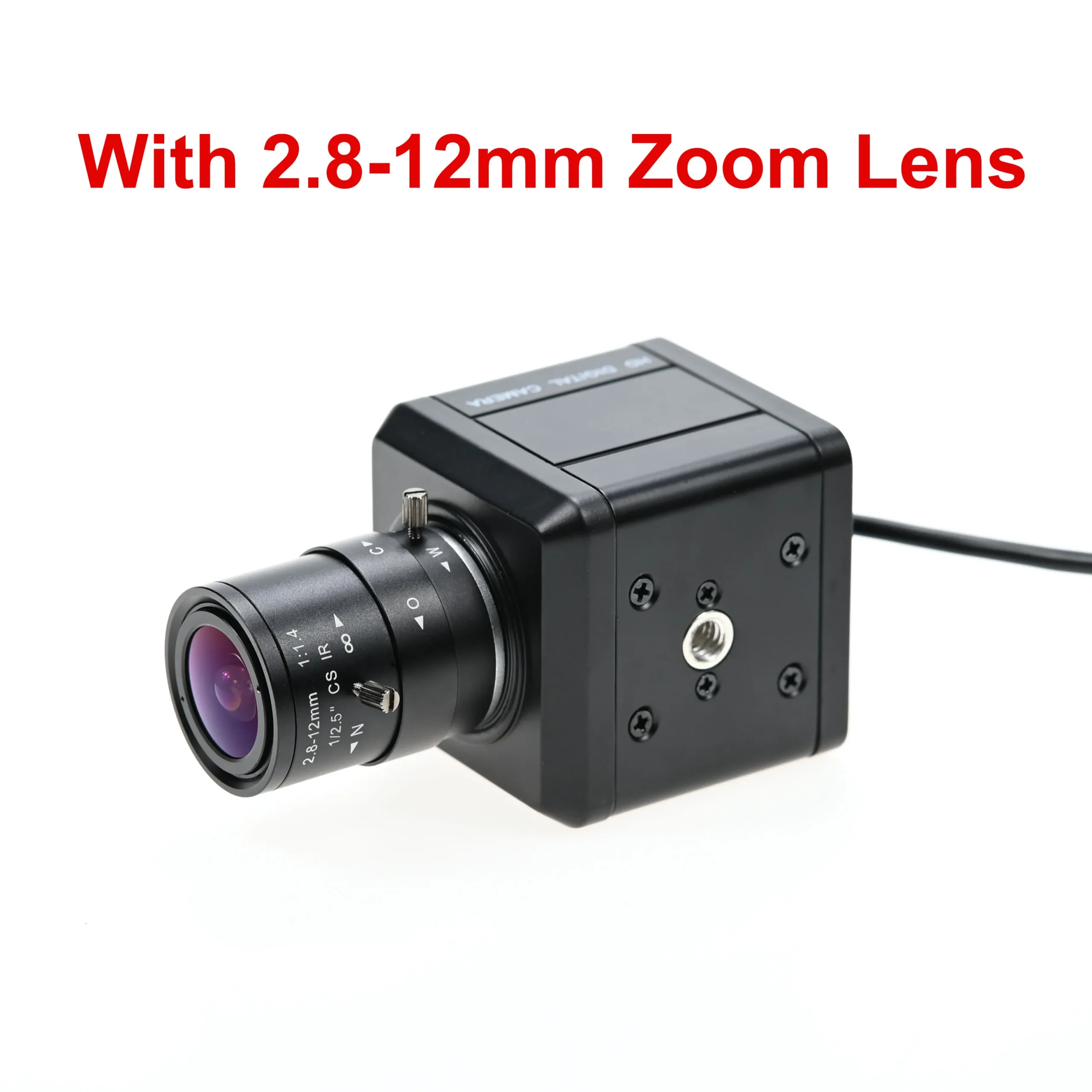 13MP USB Box Camera HD,IMX258,Drive Free,With Manual Zoom CS Lens 5-50mm/2.8-12mm,4208x3120 10fps,For Document Barcode Scanning - Image 3