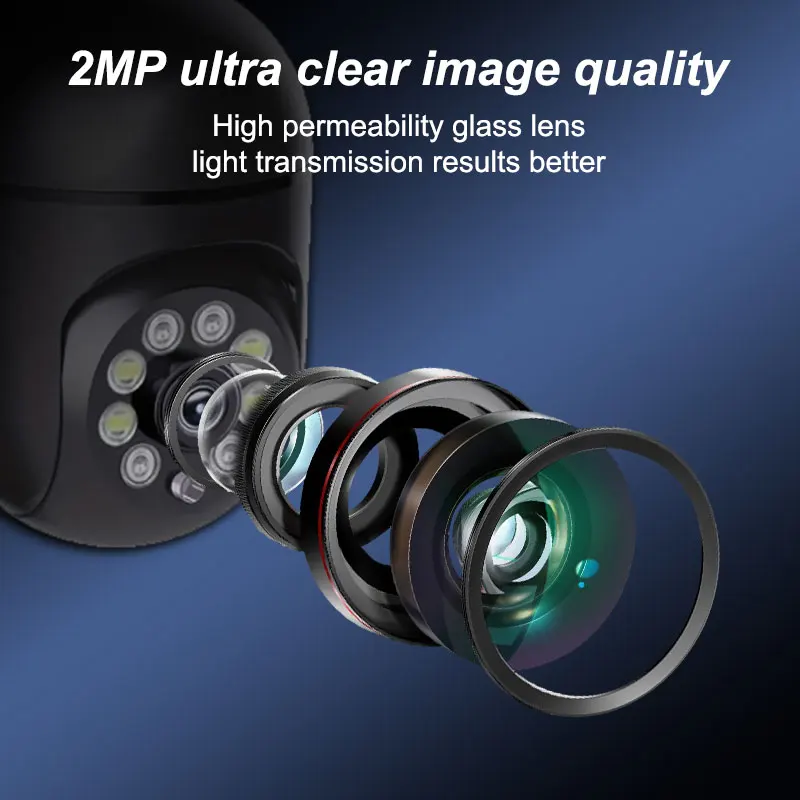 Wireless WiFi Camera 1080P HD Waterproof IP Camera Smart Home Wireless Security Surveillance Outdoor CCTV Camera Night Vision - Image 6