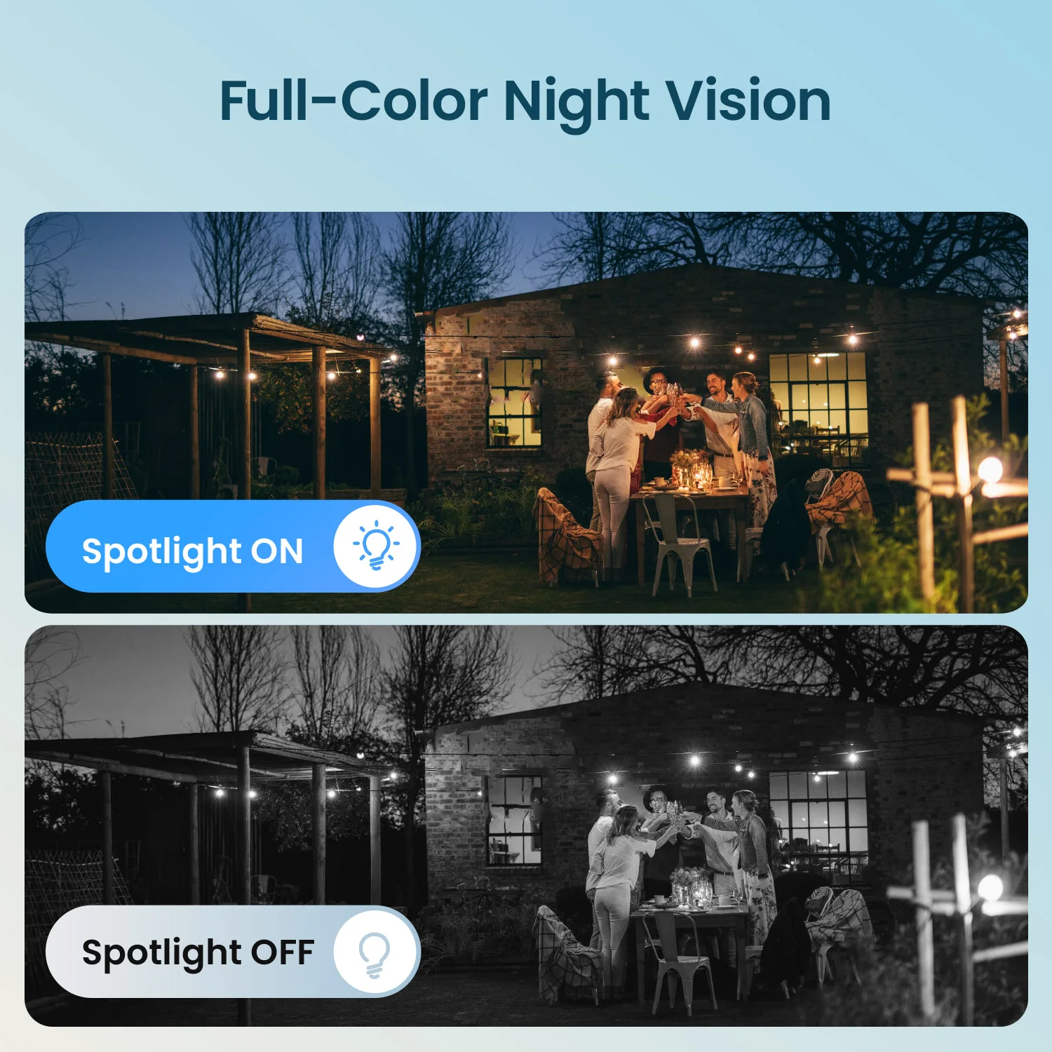 ZOSI 8CH 2K Wi-Fi 6 Security Camera System 12'' LCD Monitor 3MP Plug-in WiFi Surveillance Cams Indoor Outdoor for Home Security - Image 3