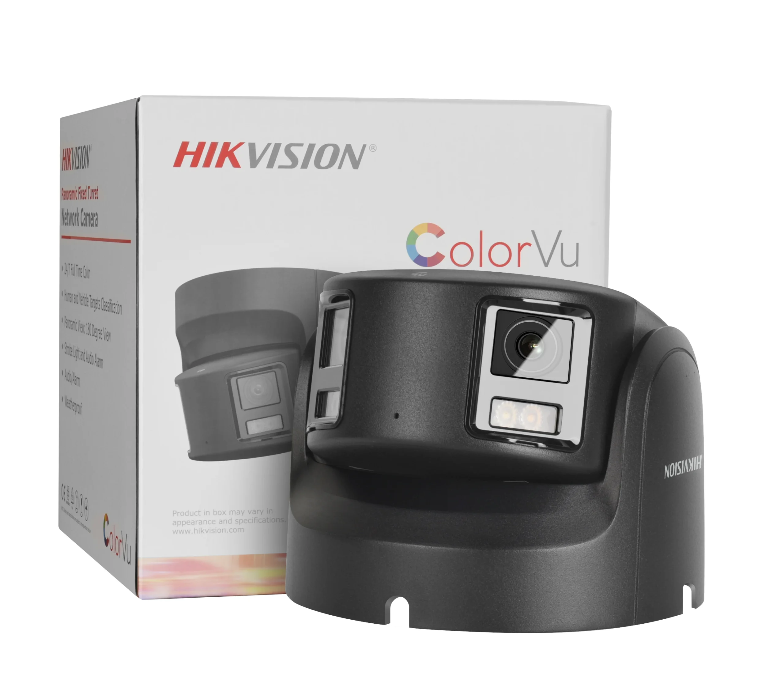 Hikvision 8MP Camera DS-2CD2387G2P-LSU/SL 4K Turret Panoramic ColorVu Color Night Built-in Mic Speaker Strobe Light Audio Alarm - Image 6