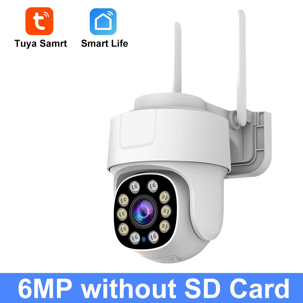 Tuya Smart Wifi PTZ Camera Outdoor Waterproof Security Camera Full Color Night Vision Audio Surveillance Human Motion Detection - Image 7