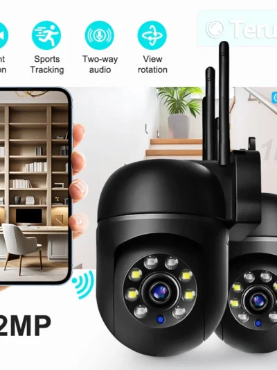 Wireless WiFi Camera 1080P HD Waterproof IP Camera Smart Home Wireless Security Surveillance Outdoor CCTV Camera Night Vision