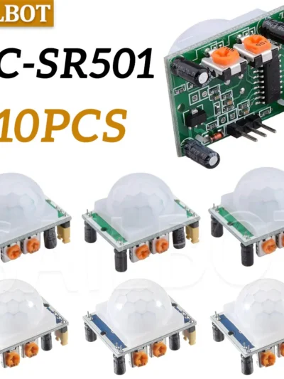 HC-SR501 PIR Infrared Sensor Adjust IR Pyroelectric Infrared PIR Motion Sensor Detector Module for Arduino Raspberry Pi