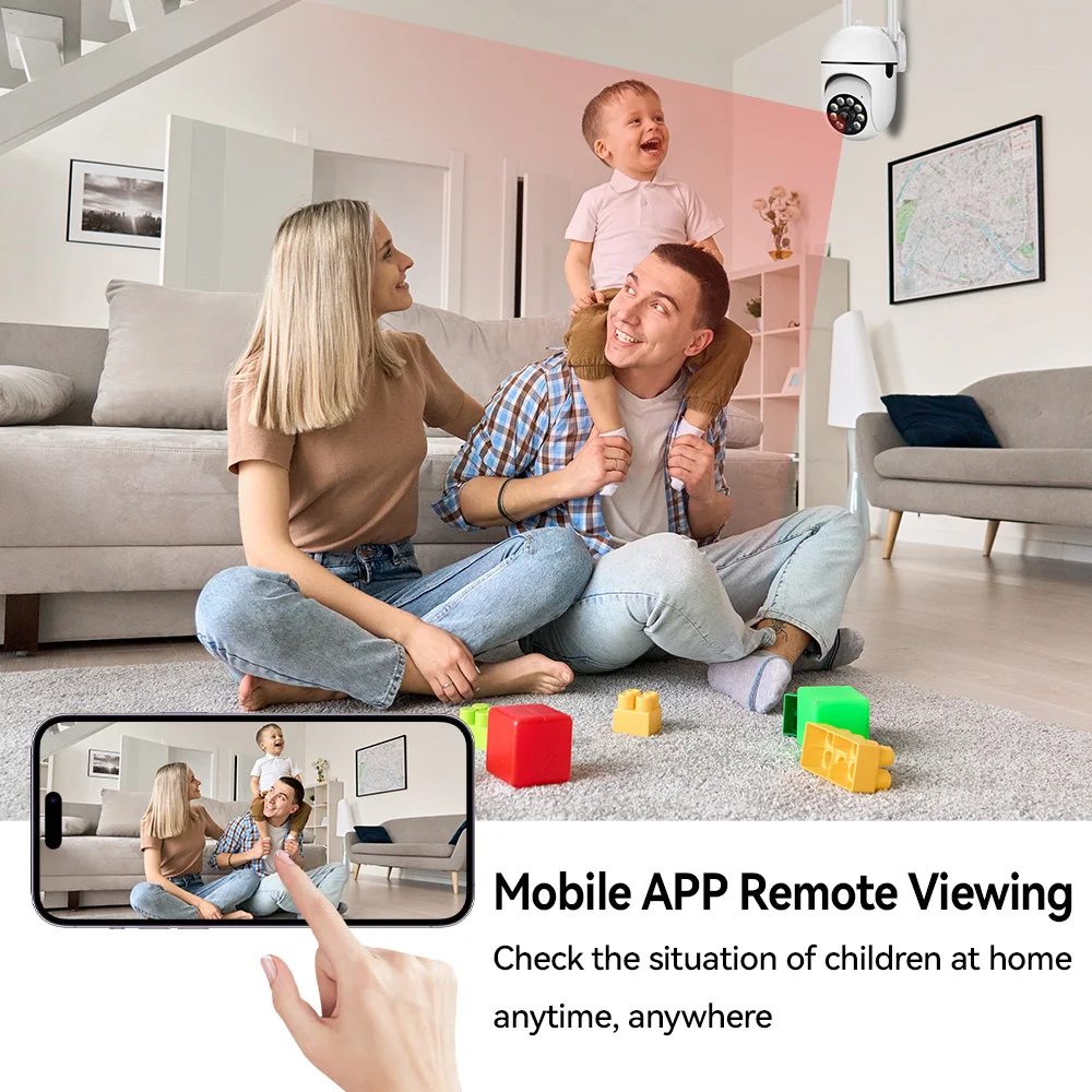 2.4G 8MP Cameras Wifi Video Surveillance IP Indoor Security Protection Monitor 5.0X Zoom Home Wireless Track Alarm O-Kam pro - Image 4