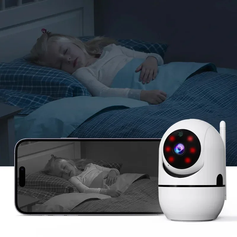 5 Inch Video Baby Monitor With Camera PTZ Zoom Babyphone Cam Security Protection Surveillance Cameras Temperature Sensor Lullaby - Image 3