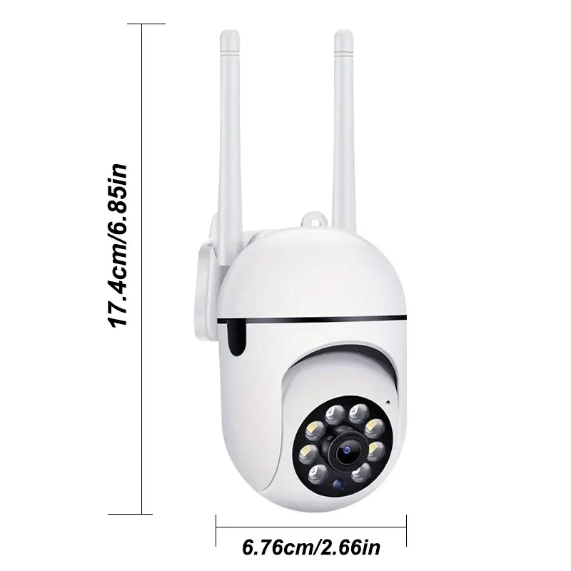 Wireless WiFi Camera 1080P HD Waterproof IP Camera Smart Home Wireless Security Surveillance Outdoor CCTV Camera Night Vision - Image 8