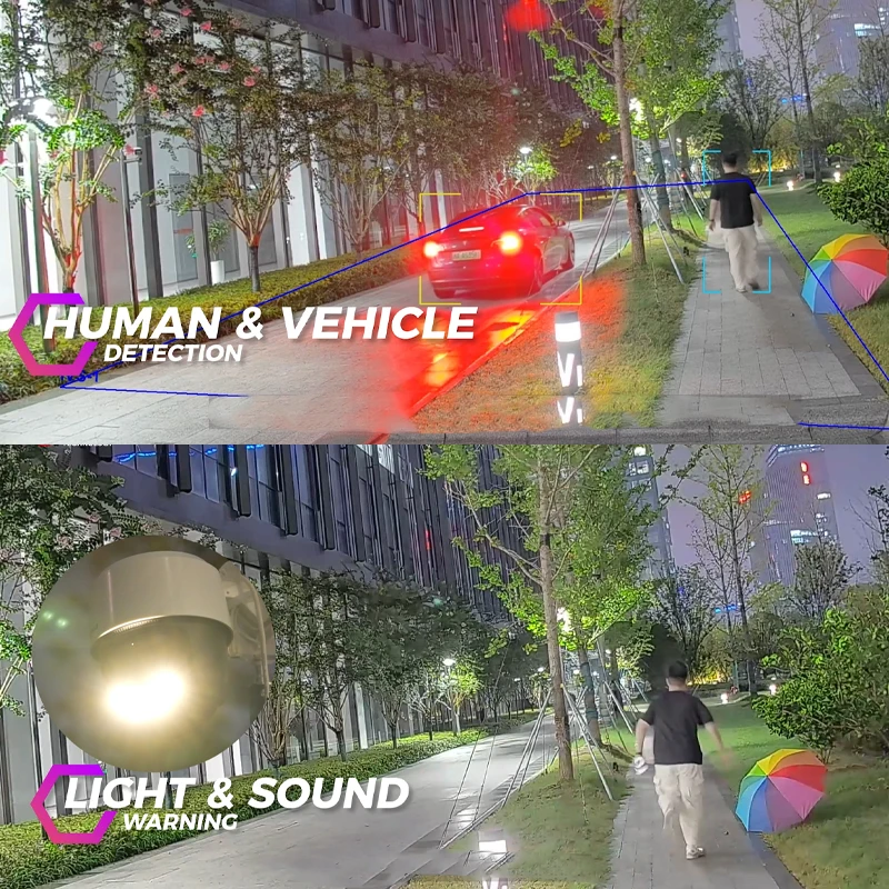 Dahua 8MP WizColor Active Deterrence PT Camera IPC-PT2849C1-S-PV-PRO Smart Ai 4K Perimeter Protection Auto Tracking Two-way Talk - Image 6