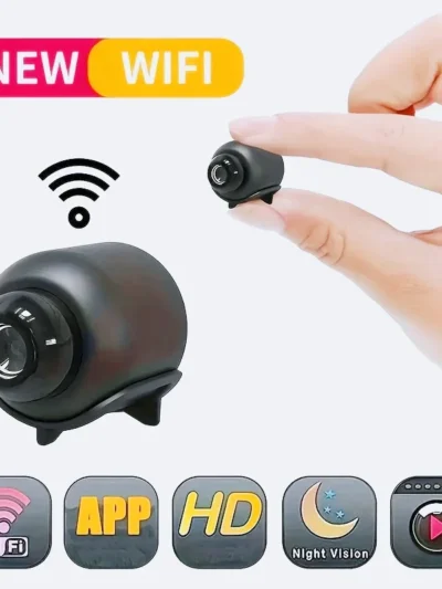 2.4G WiFi Camera Small Remote Monitoring Wireless Survival Camera Home Security Small Night Vision Network Camera