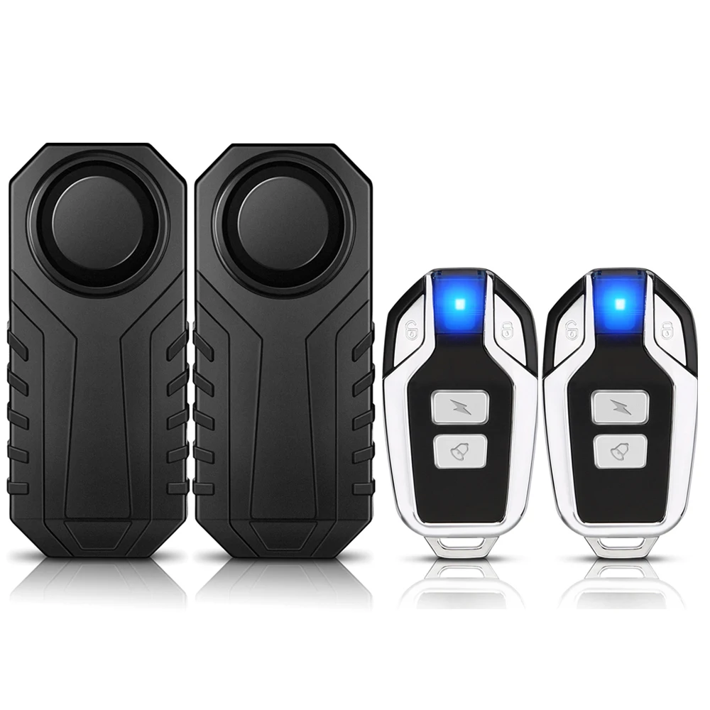 Gadpow Motorcycle Bike Wireless Remote Control Alarm Vibration Sensor 113dB Loud Waterproof Security Alarm - Image 23