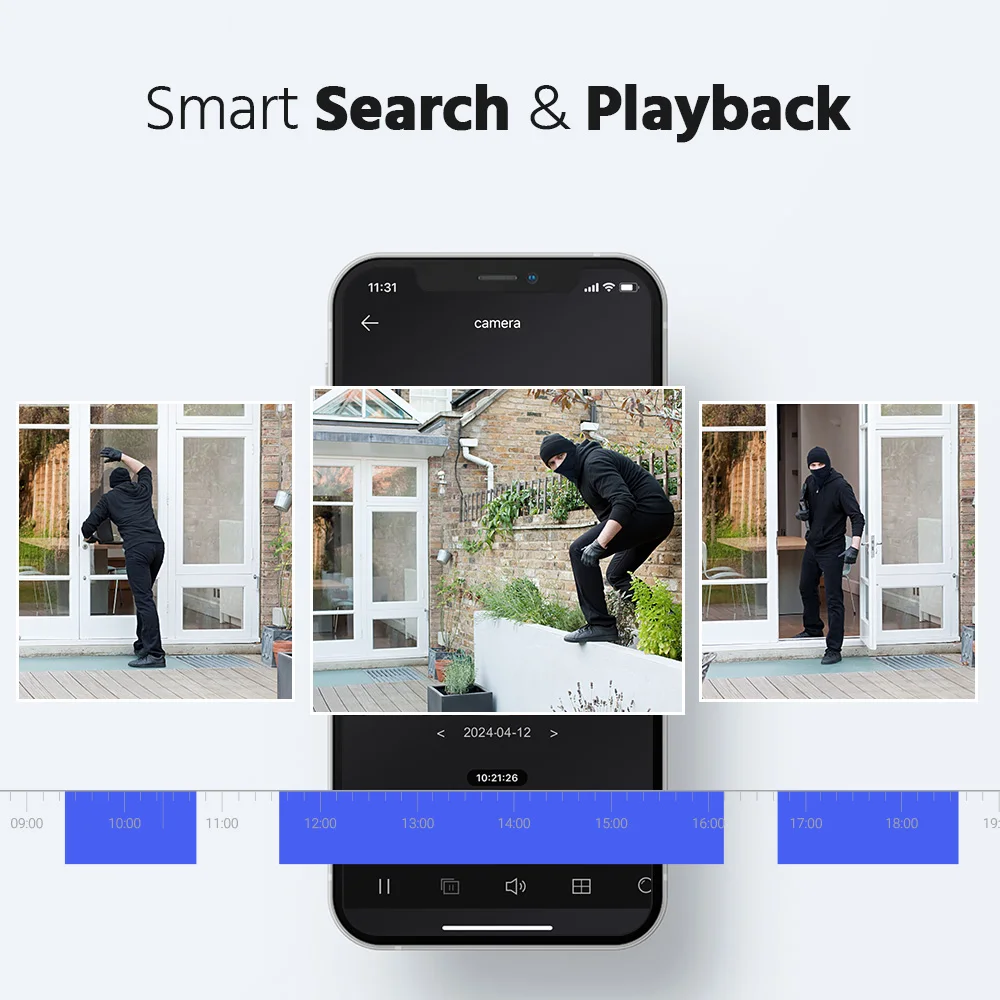 ANNKE 3K 5MP Lite 8CH HD Video Surveillance DVR 5IN1 TVI/AHD/CVI/CVBS/IPC Digital Recorder For 2MP 3MP 5MP IP CCTV Cameras - Image 3