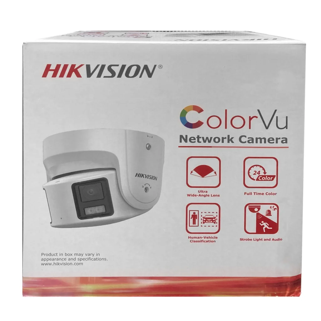 Hikvision 8MP Camera DS-2CD2387G2P-LSU/SL 4K Turret Panoramic ColorVu Color Night Built-in Mic Speaker Strobe Light Audio Alarm - Image 7