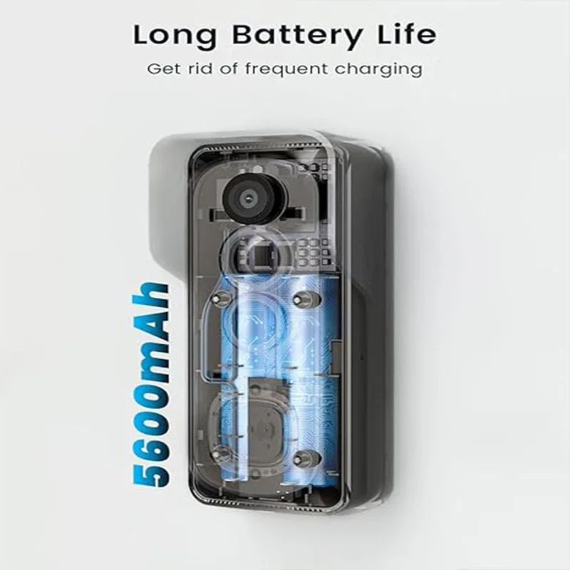 ieGeek 2K Doorbell Camera Wireless -Video Doorbell with Chime Ringer, Smart Wifi Doorbell AI & PIR Motion Detection - Image 5